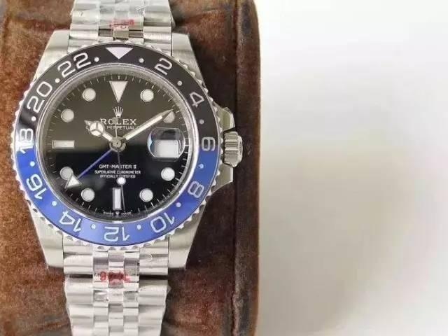 2019GM Factory Rolex GMT mavi-siyah bezel 904L Oyster çelik kol saati göz kamaştırıyor! — 6. fotoğraf