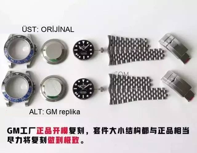 2019GM Factory Rolex GMT mavi-siyah bezel 904L Oyster çelik kol saati göz kamaştırıyor! — 20. fotoğraf