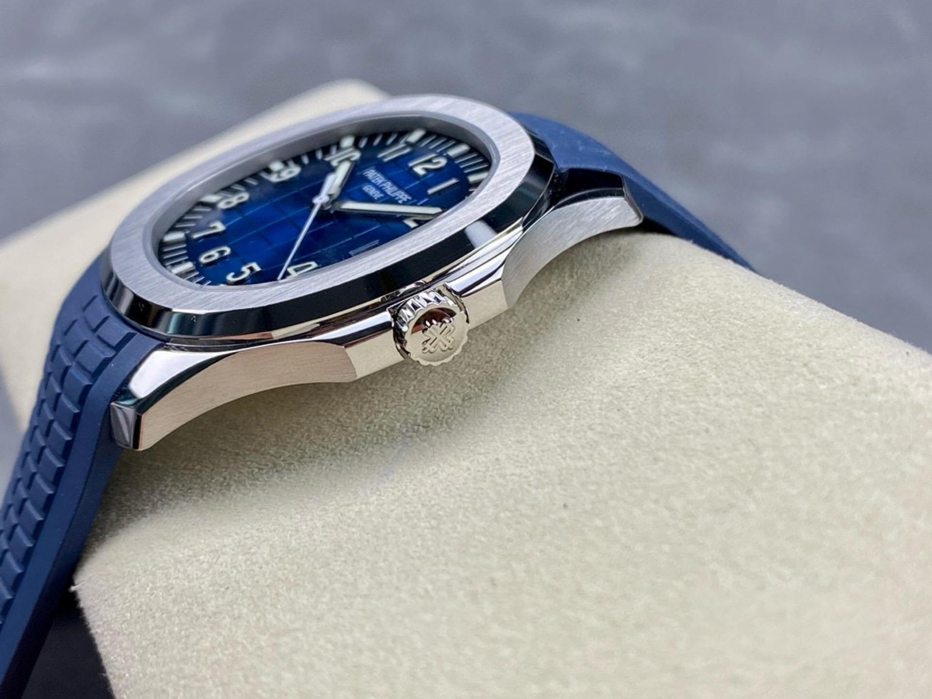 3K Factory Patek Philippe 5168 Mavi Aquanaut 330 Mekanizma — 5. fotoğraf