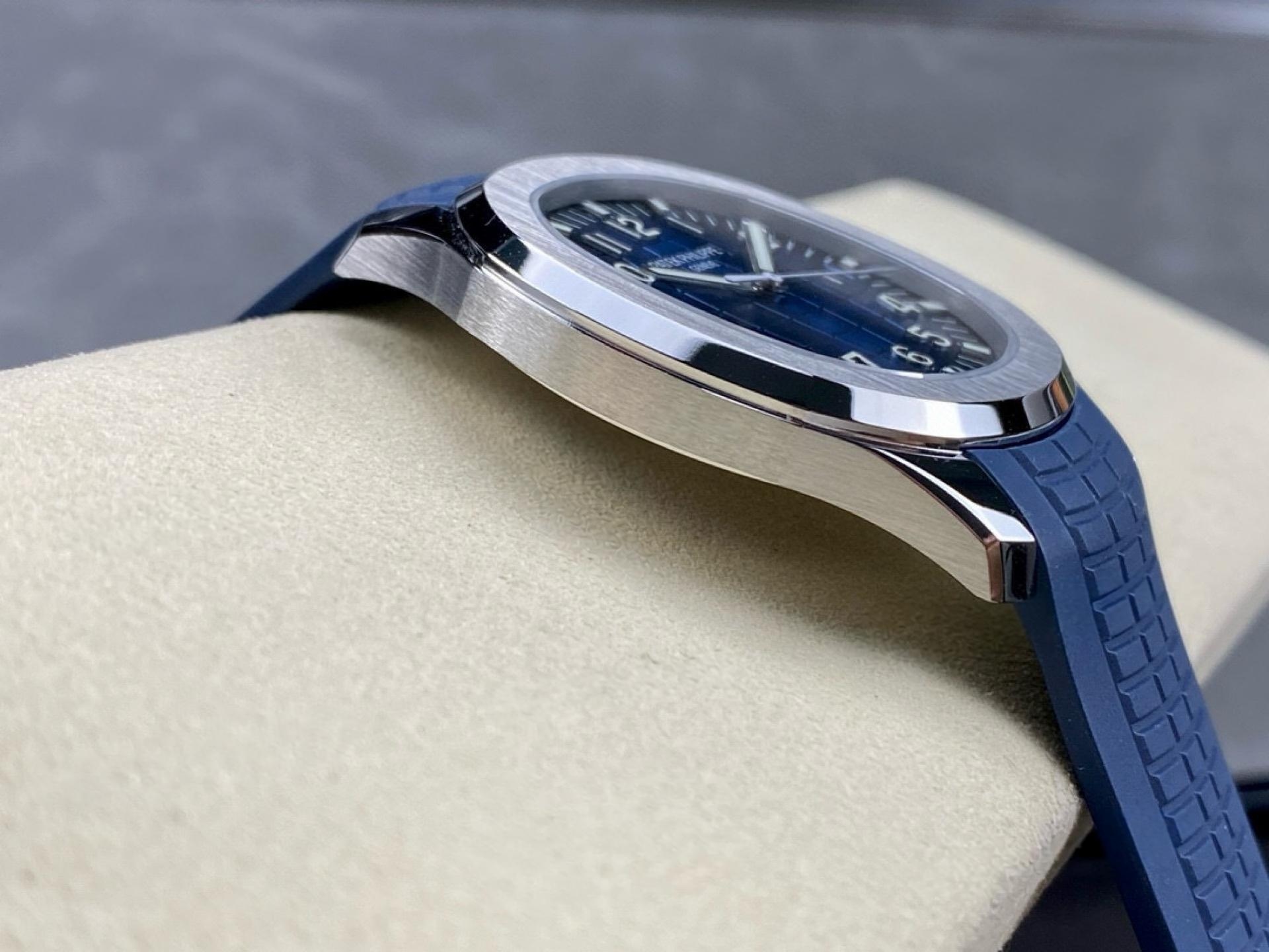 3K Factory Patek Philippe 5168 Mavi Aquanaut 330 Mekanizma — 6. fotoğraf