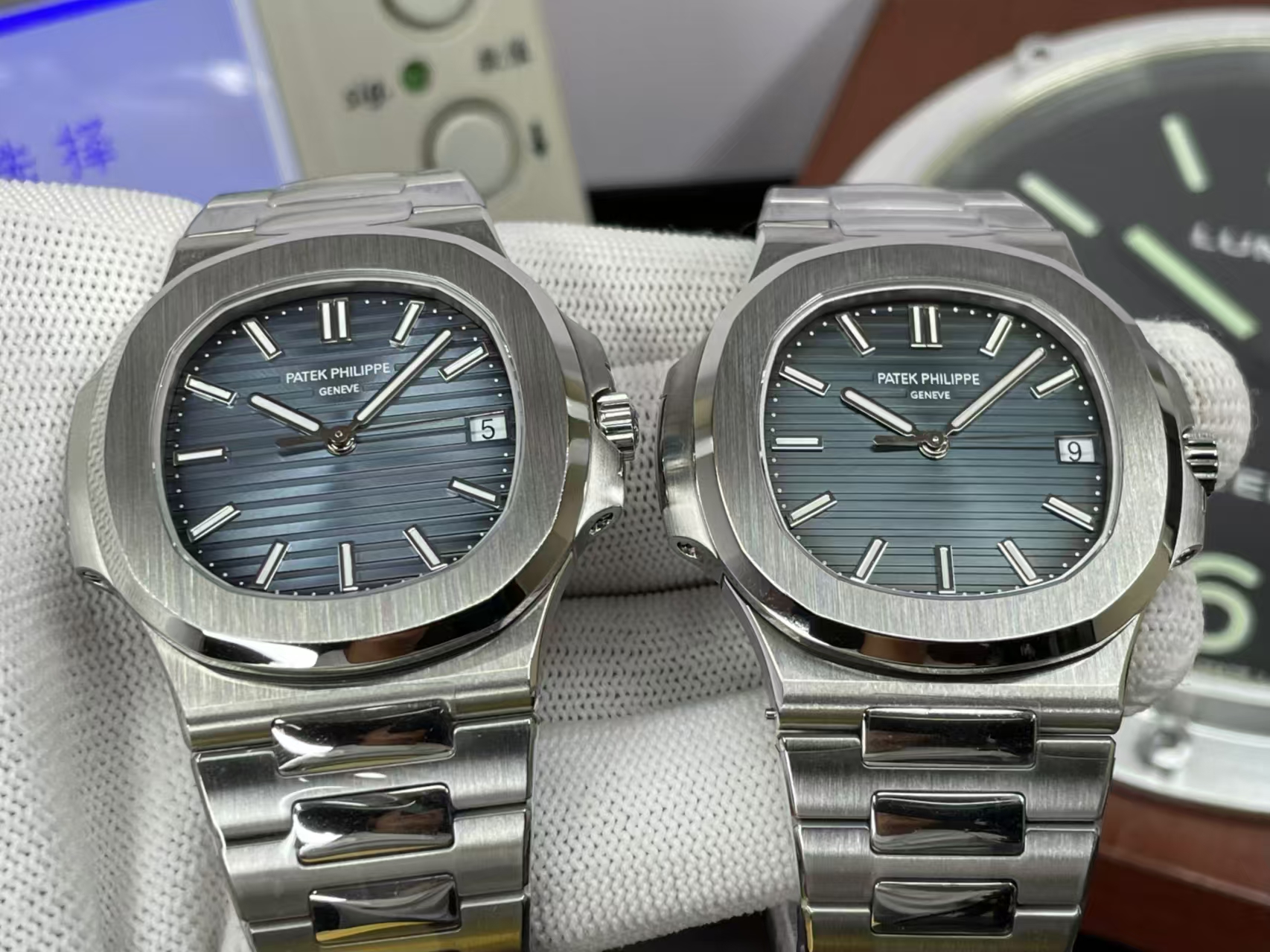 3K Nautilus 5711 Kadranını SW Kadran ve Akrep-Yelkovanla Değiştirme İşi — 5. fotoğraf