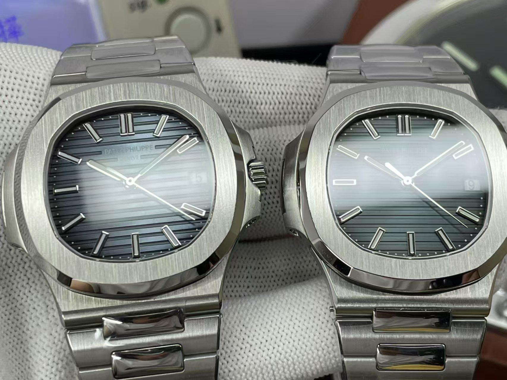 3K Nautilus 5711 Kadranını SW Kadran ve Akrep-Yelkovanla Değiştirme İşi — 7. fotoğraf