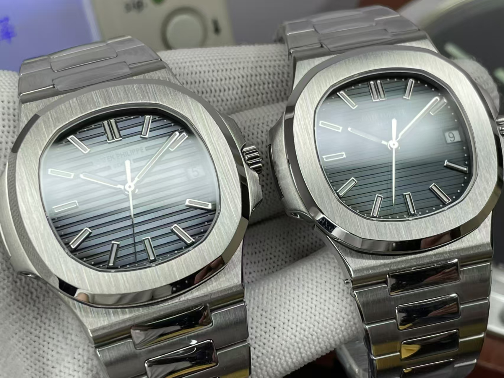 3K Nautilus 5711 Kadranını SW Kadran ve Akrep-Yelkovanla Değiştirme İşi — 8. fotoğraf