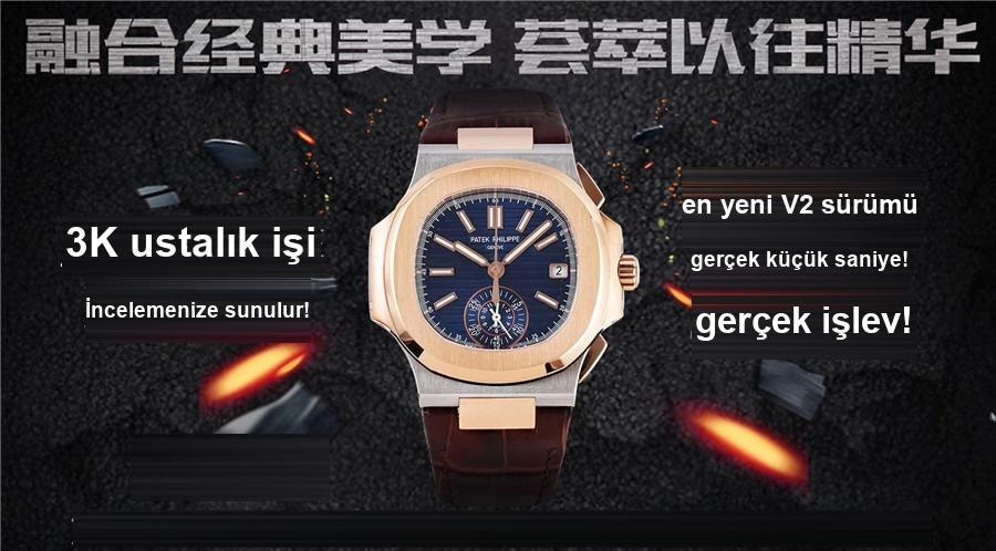 3K V2 Nautilus 5980 Kronograf Kol Saati — 5. fotoğraf