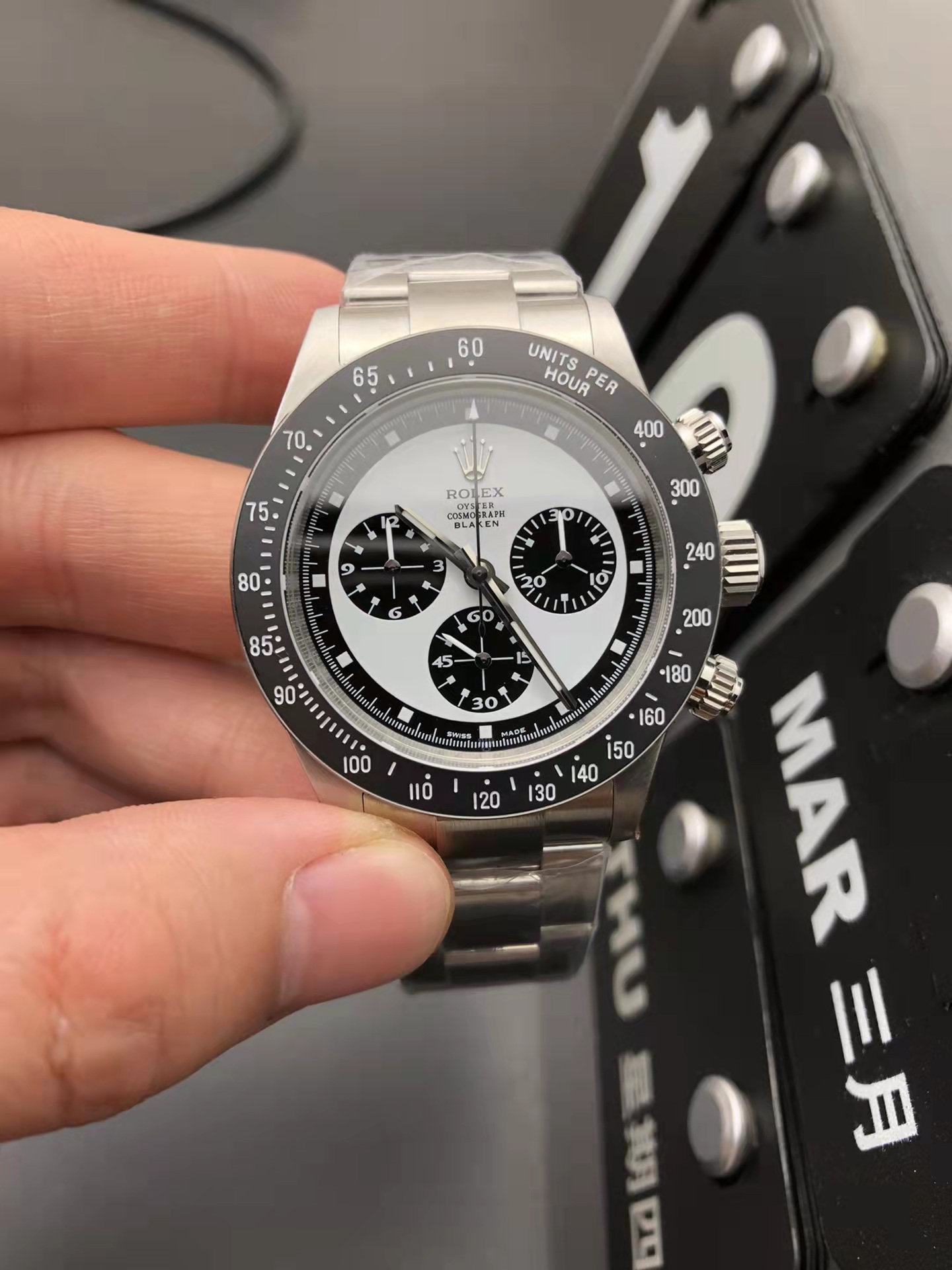 Replika Rolex Blaken Daytona
