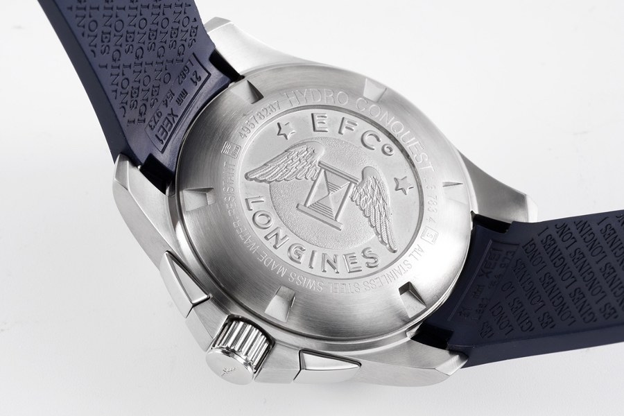 8F Factory Longines HydroConquest Kronograf Serisi 2020 Yeni Model İncelemesi - Mavi Kadran — 9. fotoğraf