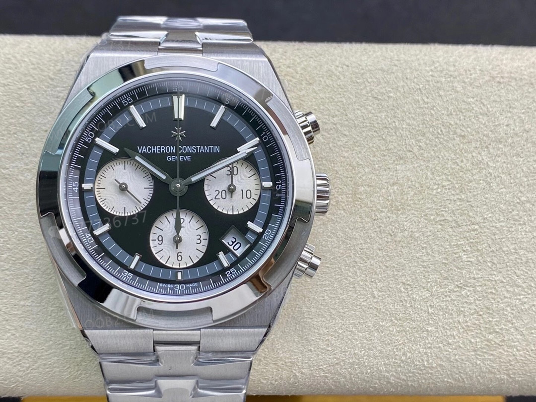 8F Factory Vacheron Constantin Overseas Chronograph 5500V replika saatin kalitesi nasıl? — 1. fotoğraf