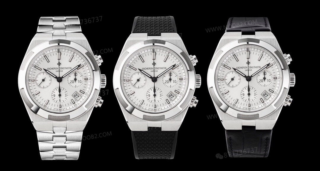 8F Factory Vacheron Constantin Overseas Chronograph 5500V replika saatin kalitesi nasıl? — 3. fotoğraf