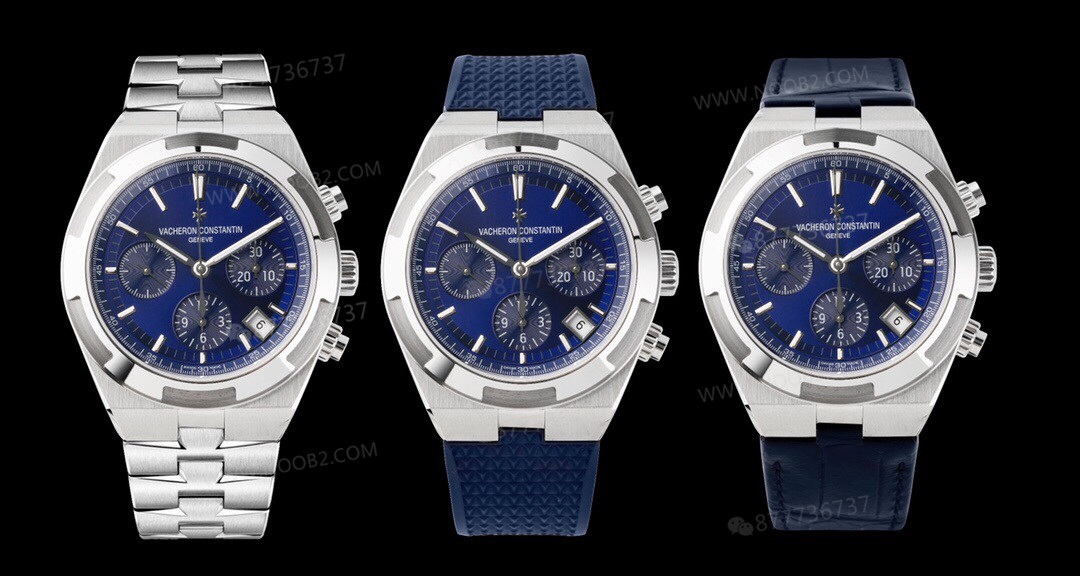 8F Factory Vacheron Constantin Overseas Chronograph 5500V replika saatin kalitesi nasıl? — 4. fotoğraf