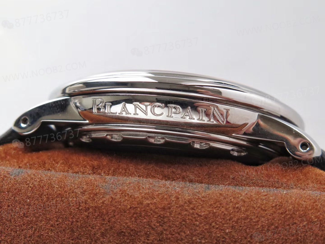 AC Factory Blancpain Léman 2100 Serisi Siyah Deri — 9. fotoğraf
