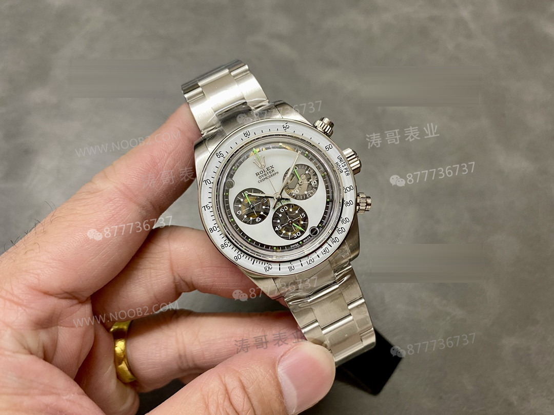 ADG Rolex Daytona Modifiye İskelet Kadran 4130 Mekanizma Ultra Güçlü Lume Bezel — 4. fotoğraf