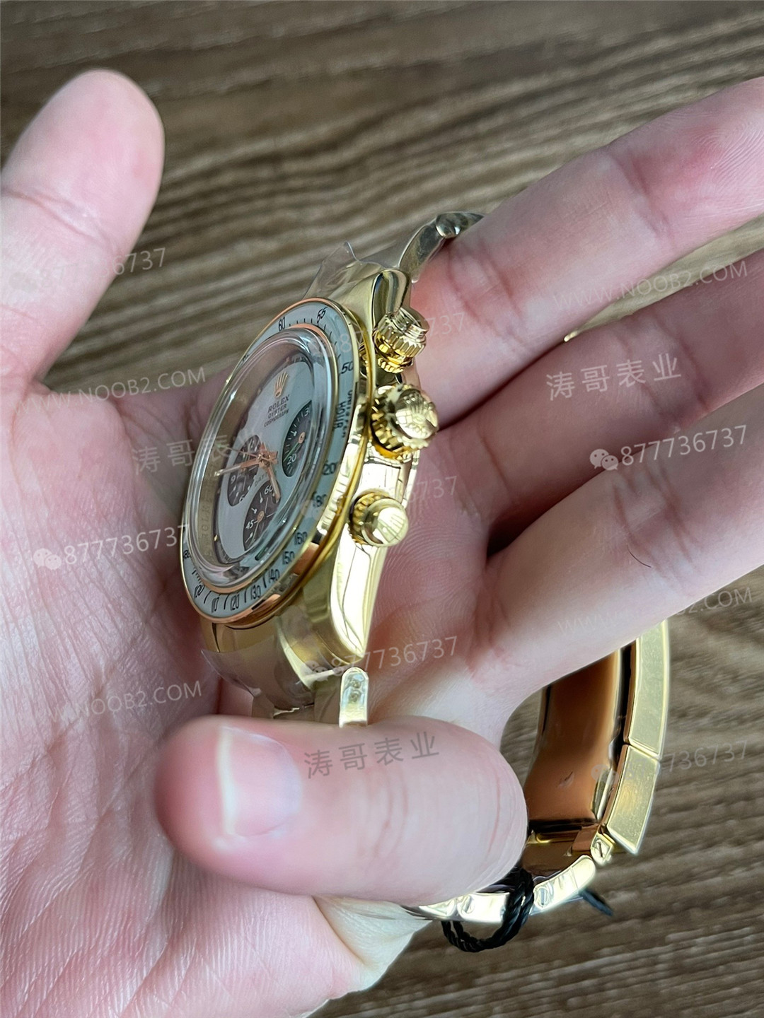 ADG Rolex Daytona Modifiye İskelet Kadran 4130 Mekanizma Ultra Güçlü Lume Bezel — 13. fotoğraf