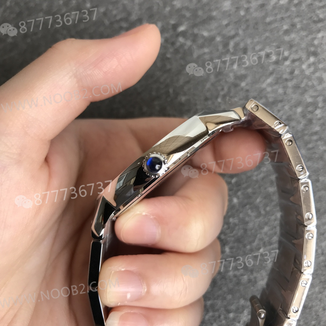 AF Factory Cartier London RONDE erkek 42 mm serisi, beyaz kadran çelik bilezik — 5. fotoğraf