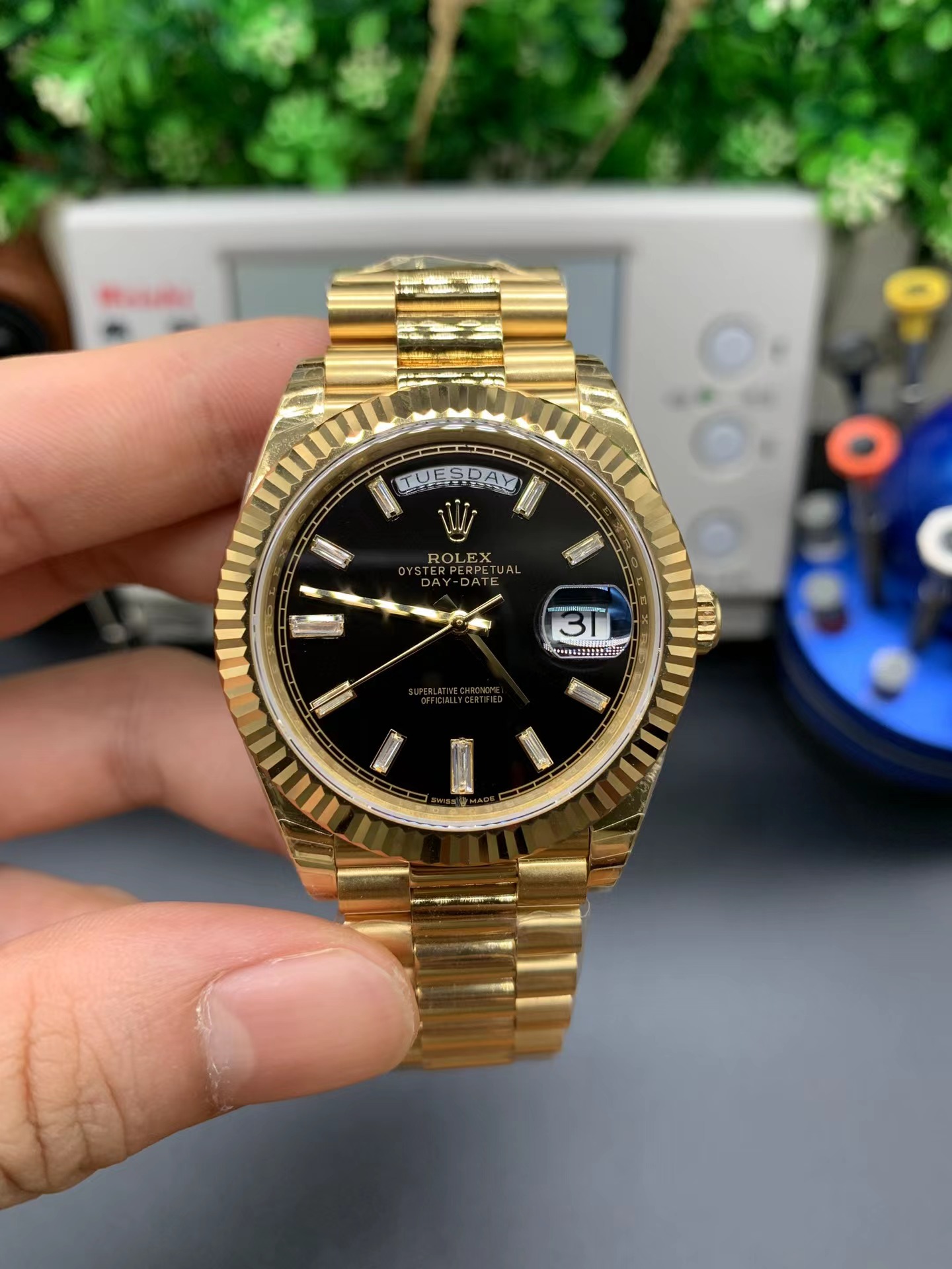 Altın Rengi Rolex Day-Date