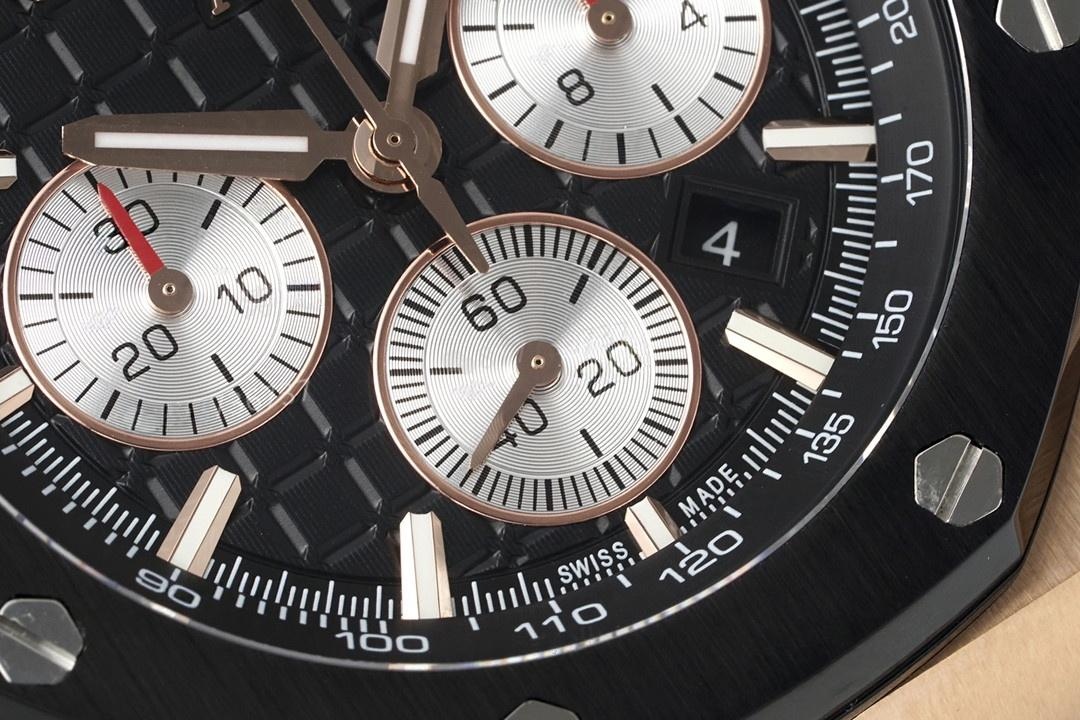 APF Factory Audemars Piguet 26420 ve 4401 kronograf mekanizması — işçilik nasıl? Hareketli baklalar? Gerçek fonksiyonlar? — 6. fotoğraf