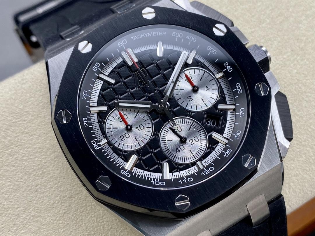 APF Factory Audemars Piguet 26420 ve 4401 kronograf mekanizması — işçilik nasıl? Hareketli baklalar? Gerçek fonksiyonlar? — 11. fotoğraf