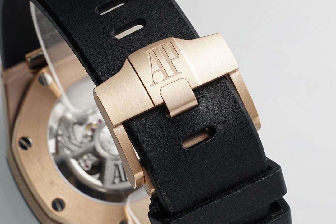 APF Factory Audemars Piguet 26420 ve 4401 kronograf mekanizması — işçilik nasıl? Hareketli baklalar? Gerçek fonksiyonlar? — 20. fotoğraf