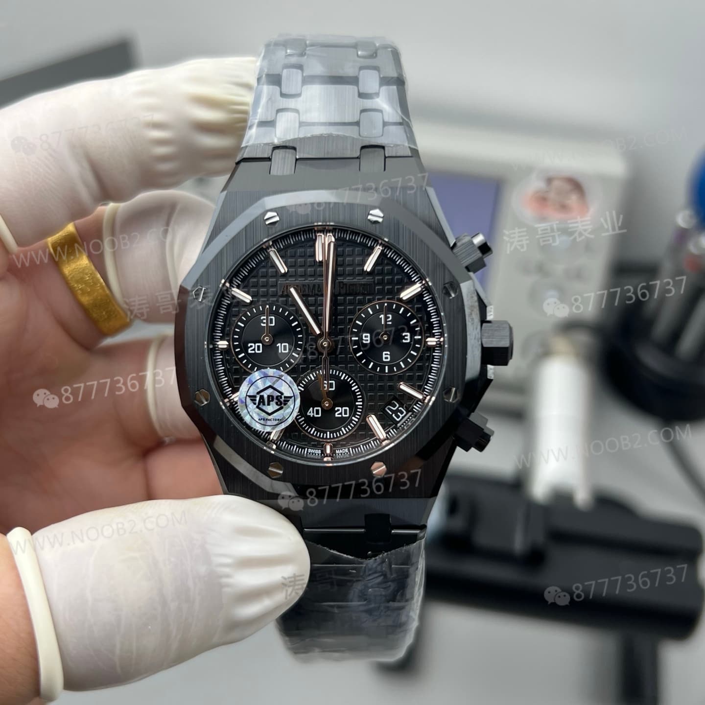 APS Factory Audemars Piguet 26240 siyah seramik işçilik ve detay incelemesi: alınır mı? — 2. fotoğraf