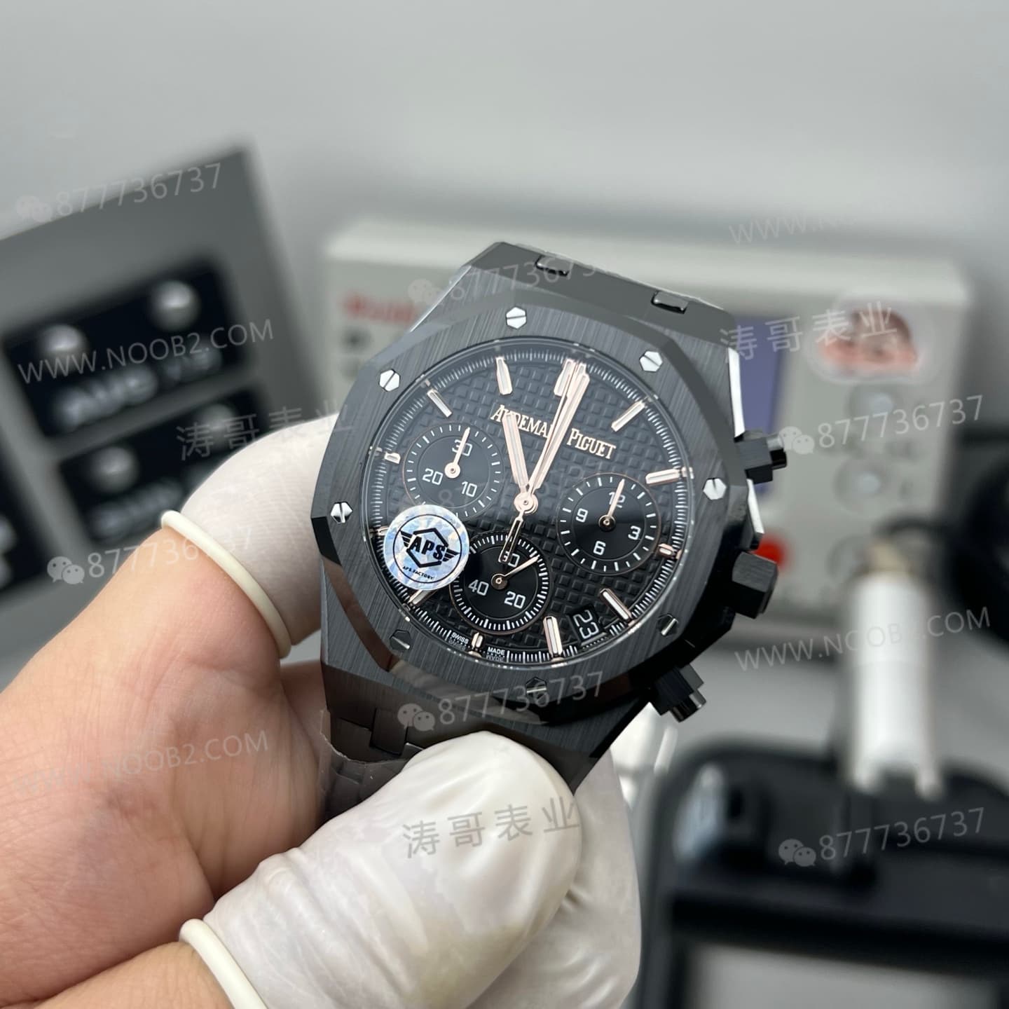 APS Factory Audemars Piguet 26240 siyah seramik işçilik ve detay incelemesi: alınır mı? — 4. fotoğraf