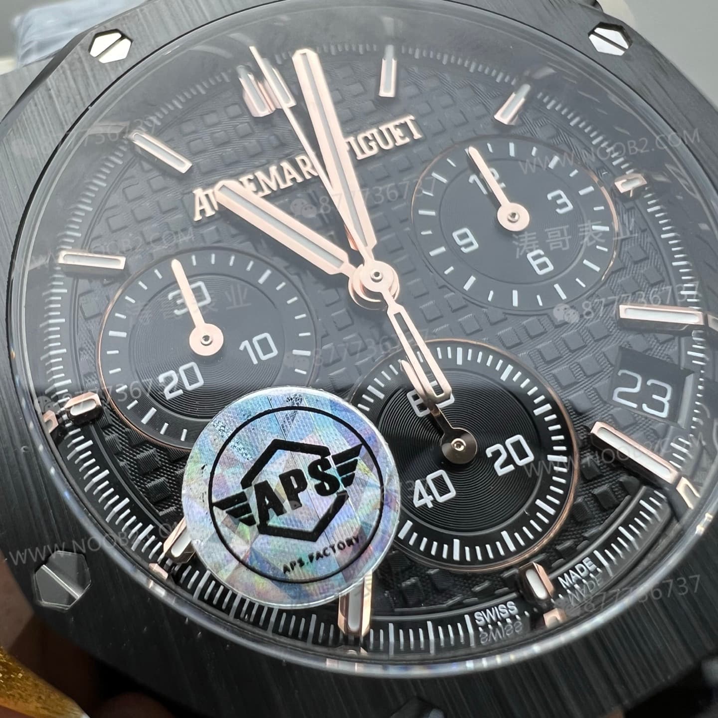 APS Factory Audemars Piguet 26240 siyah seramik işçilik ve detay incelemesi: alınır mı? — 5. fotoğraf