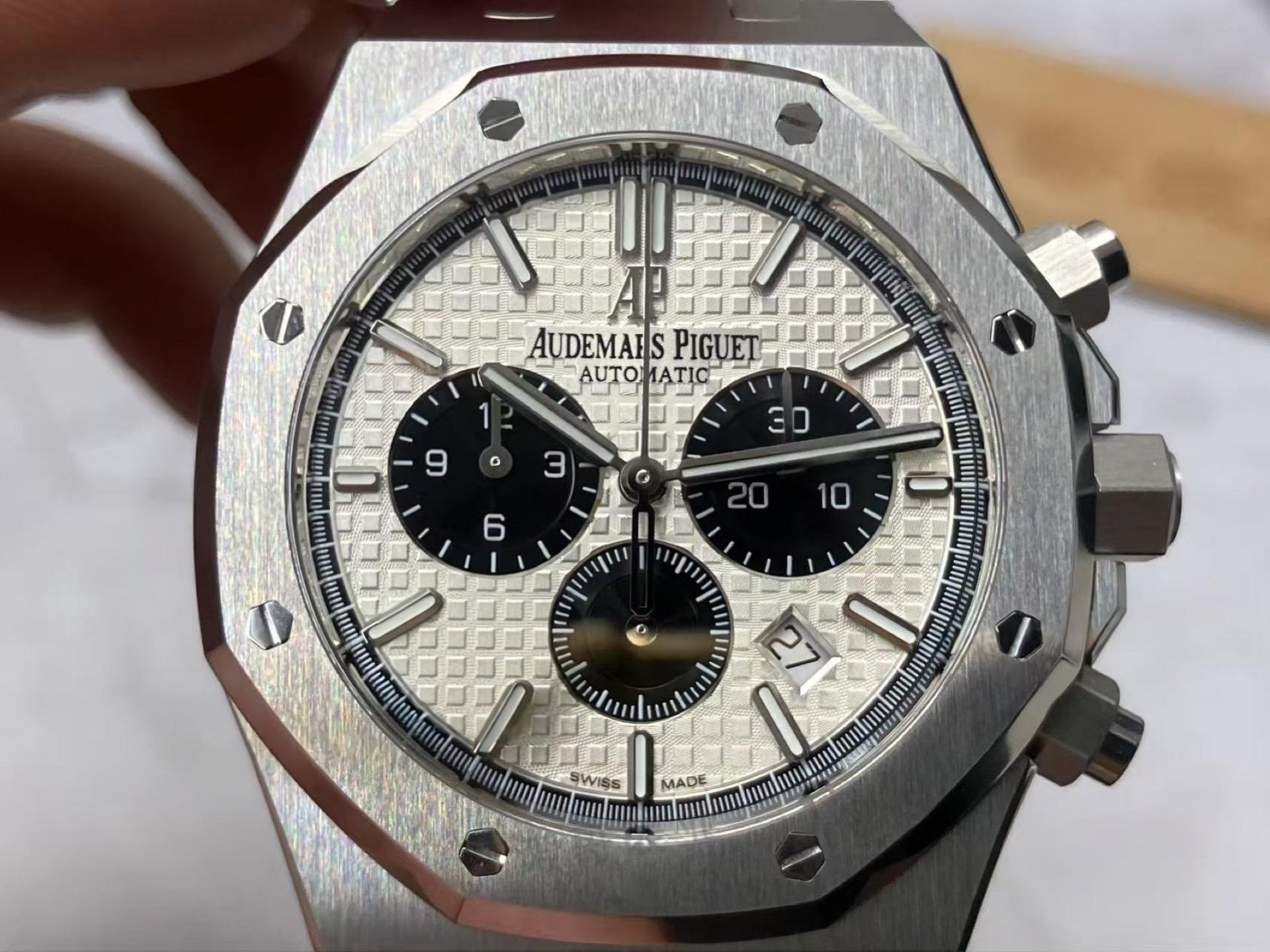 APS Factory Audemars Piguet Royal Oak 26331 beyaz panda entegre kronograf mekanizması almaya değer mi? — 10. fotoğraf