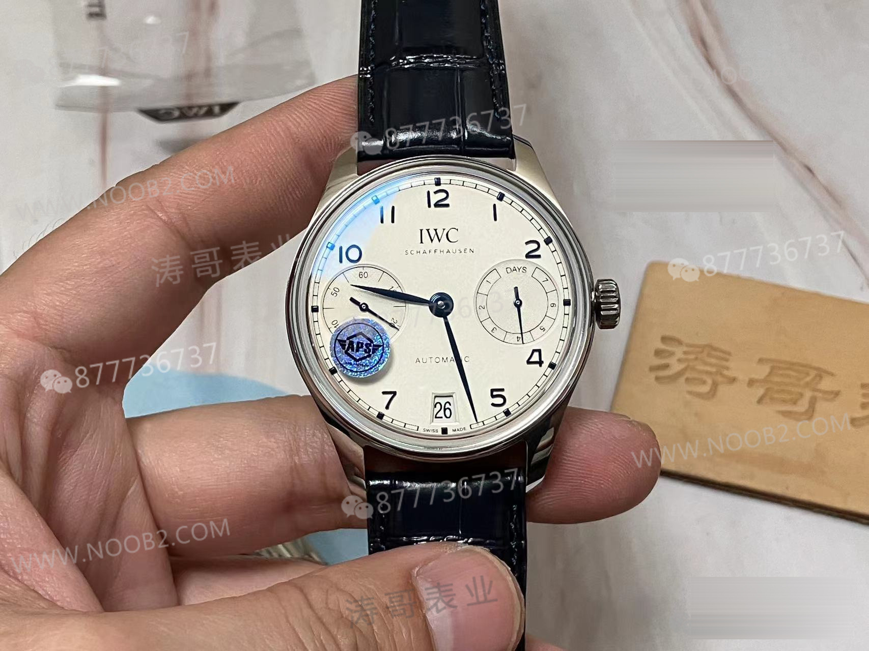 APS Factory IWC yeni Portugieser 7 günlük güç rezervinin işçiliği nasıl? Almaya değer mi? — 1. fotoğraf