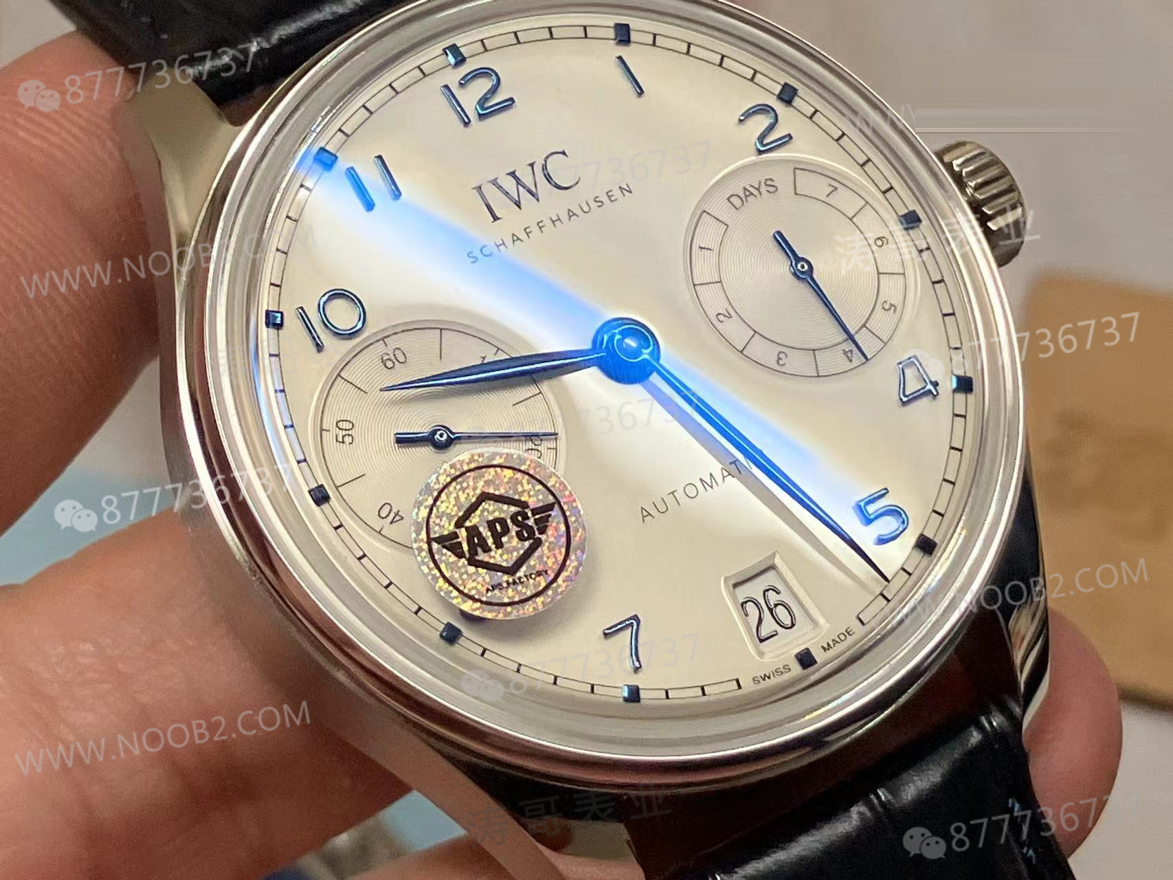 APS Factory IWC yeni Portugieser 7 günlük güç rezervinin işçiliği nasıl? Almaya değer mi? — 5. fotoğraf
