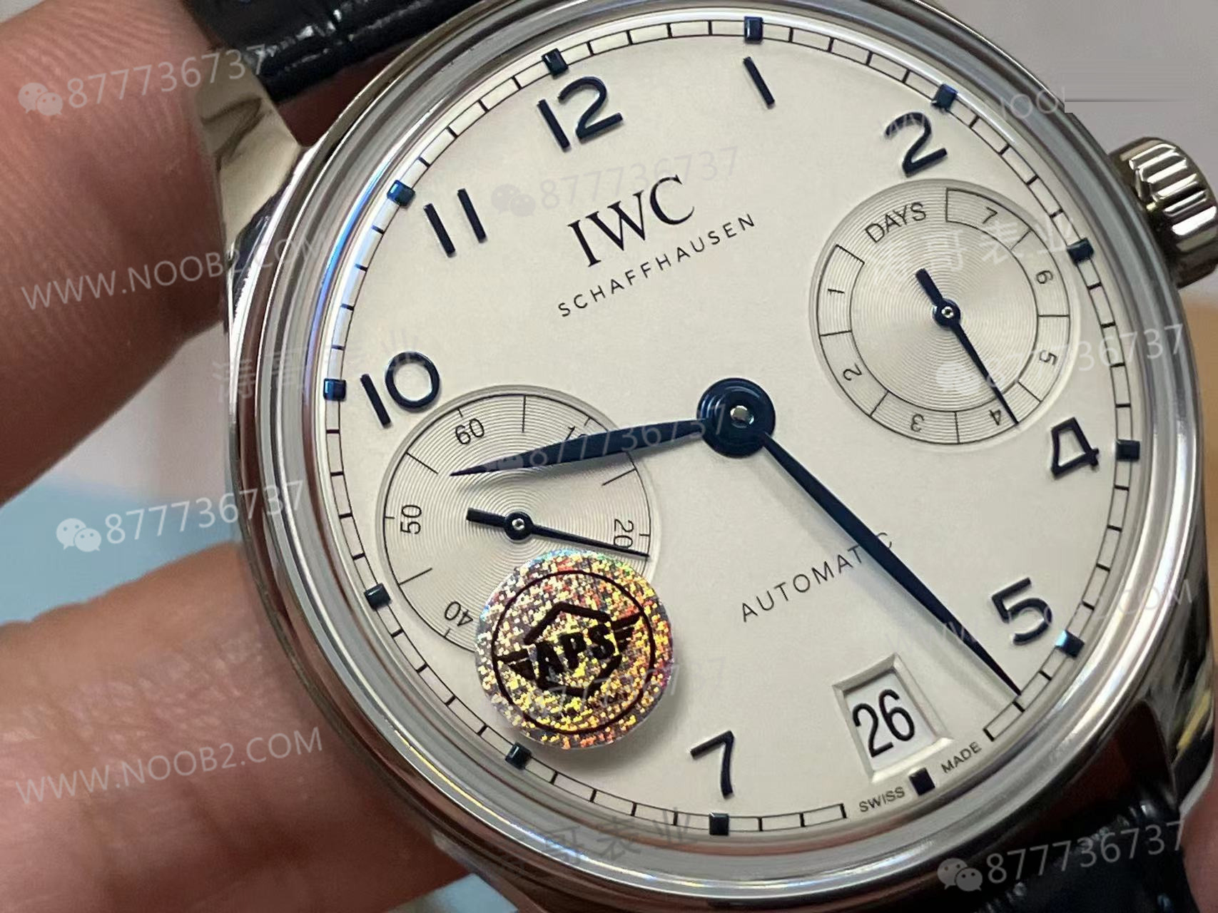 APS Factory IWC yeni Portugieser 7 günlük güç rezervinin işçiliği nasıl? Almaya değer mi? — 6. fotoğraf