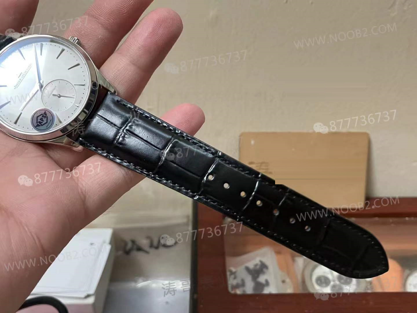 APS Factory Jaeger-LeCoultre Master Ultra Thin iki buçuk ibreli klasik saat 39 mm işçilik incelemesi — 8. fotoğraf