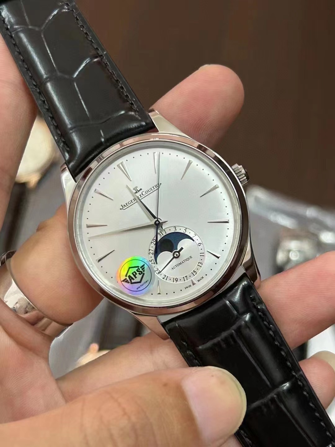 Jaeger LeCoultre Ay Fazı Beyaz Replika