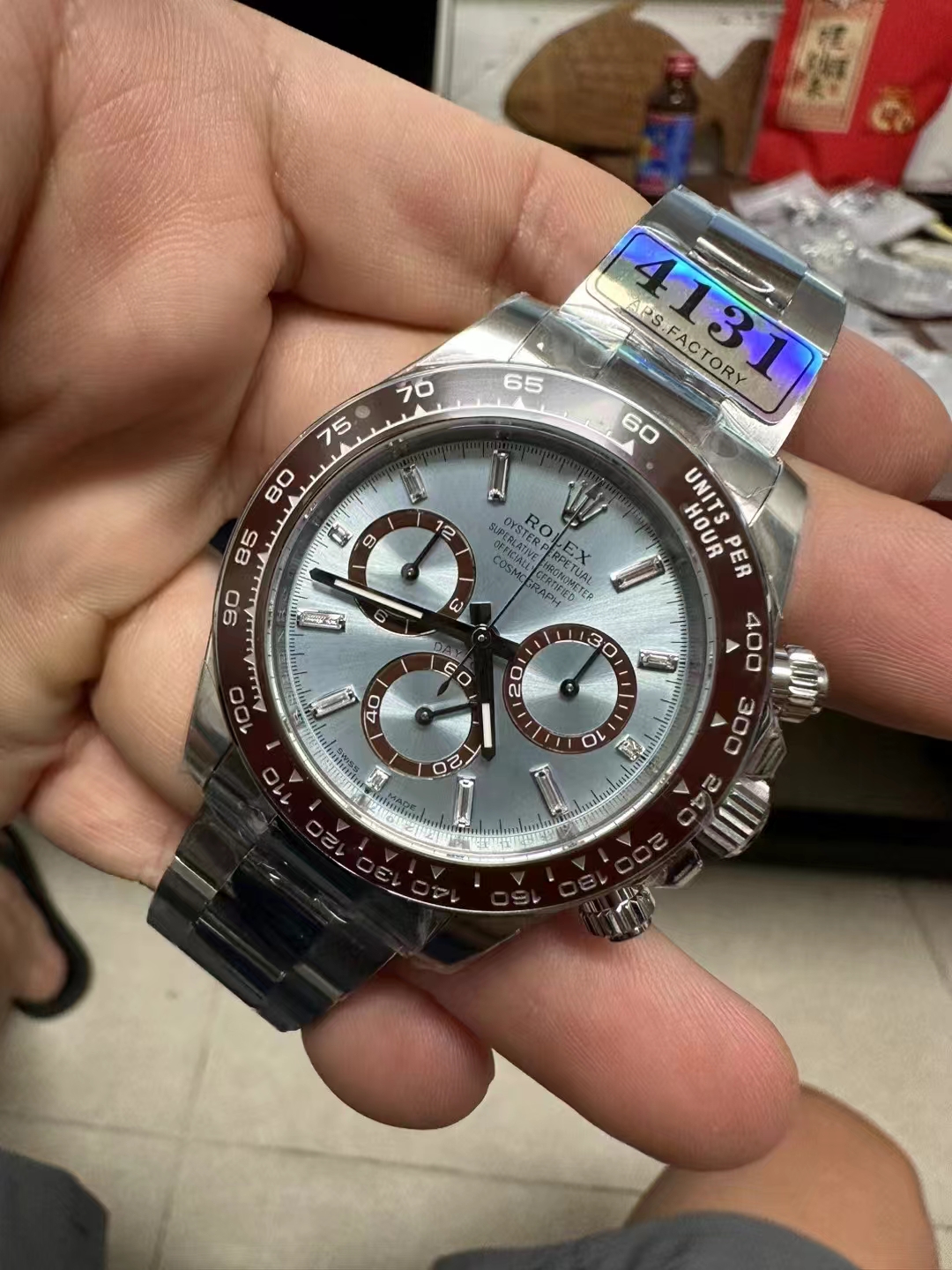 APS Factory Replika Rolex Daytona 126506 — 13. fotoğraf