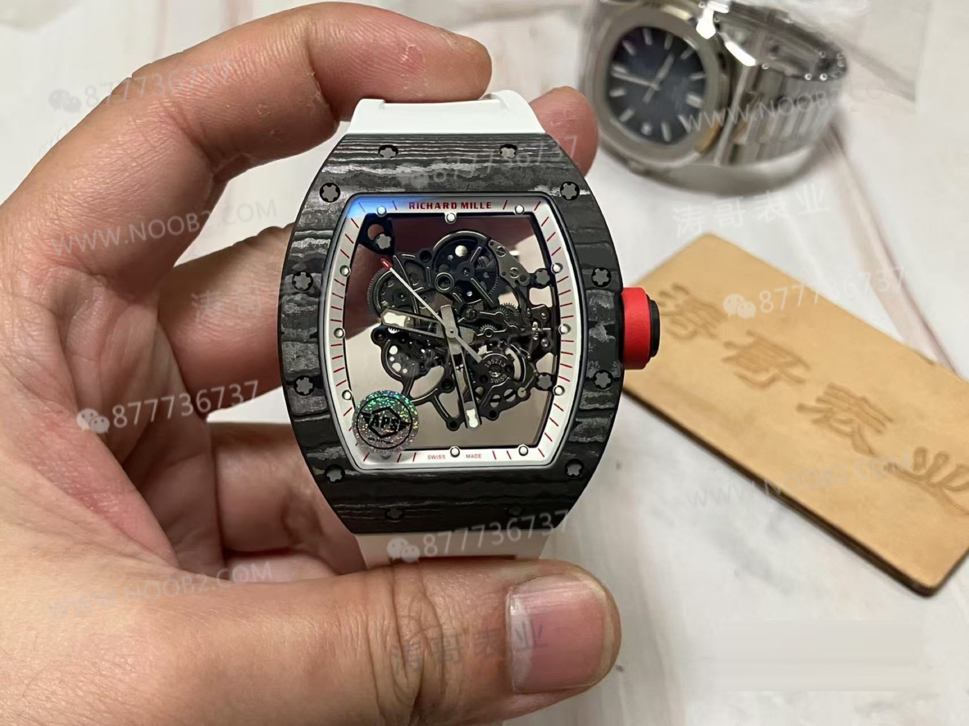 APS Factory Richard Mille karbon fiber RM055 Dandong tek parça mekanizma V2 yükseltilmiş sürümü ZF Factory'i nasıl geride bırakıyor? — 1. fotoğraf