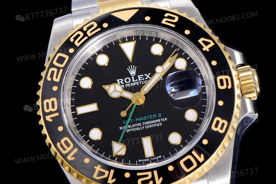 AR Factory Rolex GMT-Master II Çelik-Altın 116713 Serisi GMT — 4. fotoğraf