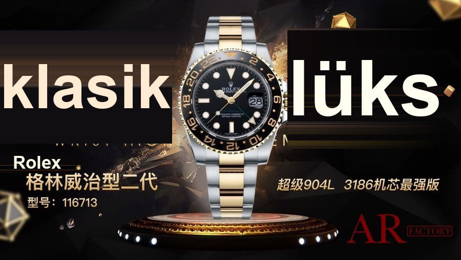 AR Factory Rolex GMT-Master II serisi 116713 altın-çelik model saat incelemesi — 1. fotoğraf