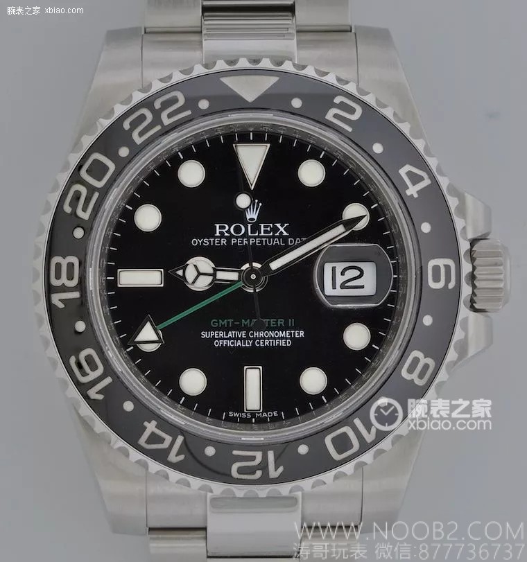 AR Factory Rolex GMT Yeşil İbre Tam Siyah Bezel Yeni Model İncelemesi — 11. fotoğraf