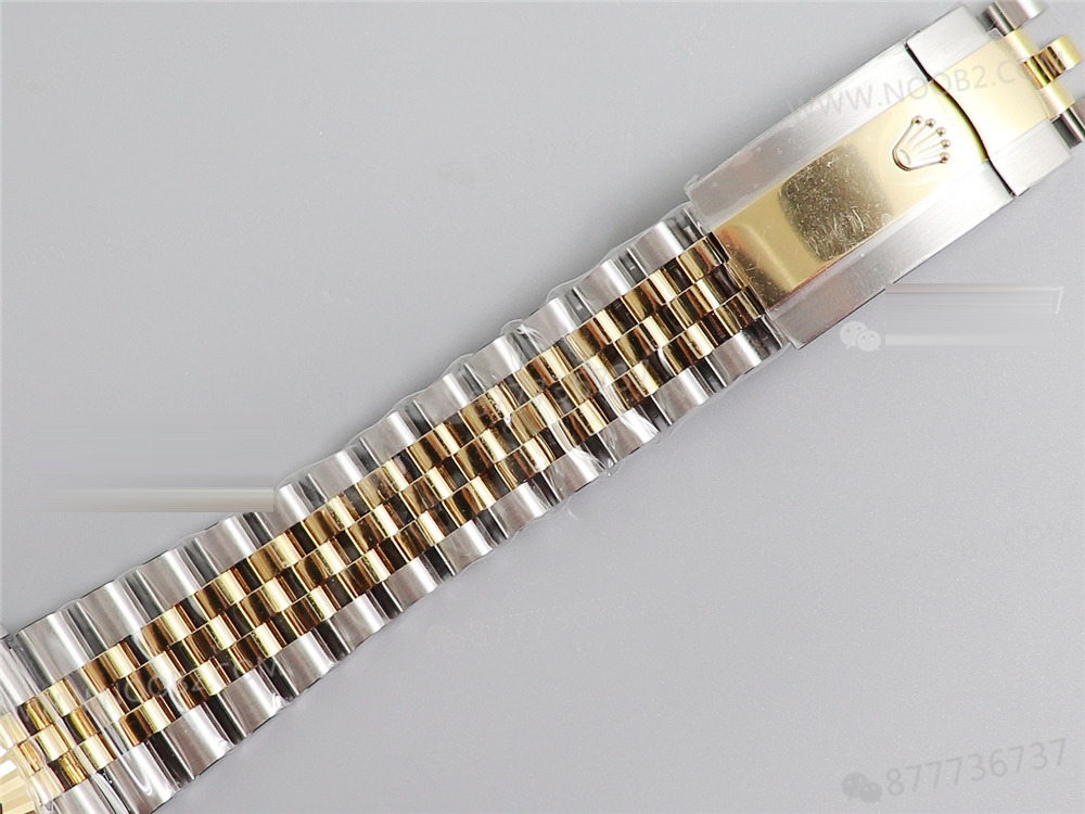 AR Factory Rolex iki renkli Datejust 41 mm saat incelemesi — 11. fotoğraf