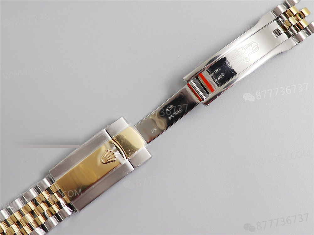 AR Factory Rolex iki renkli Datejust 41 mm saat incelemesi — 12. fotoğraf