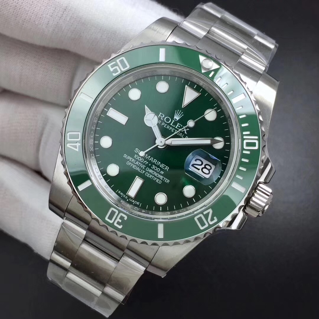 AR Factory SUB Rolex Yeşil Su Hayaleti 3135 Mekanizma V2 Versiyon Replika İnceleme — 6. fotoğraf