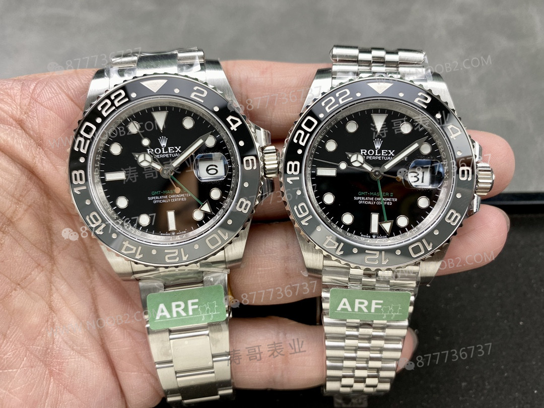 ARF Factory Rolex GMT-Master II 126710 yeşil akrepli, siyah-gri bezel: işçilik nasıl? — 1. fotoğraf