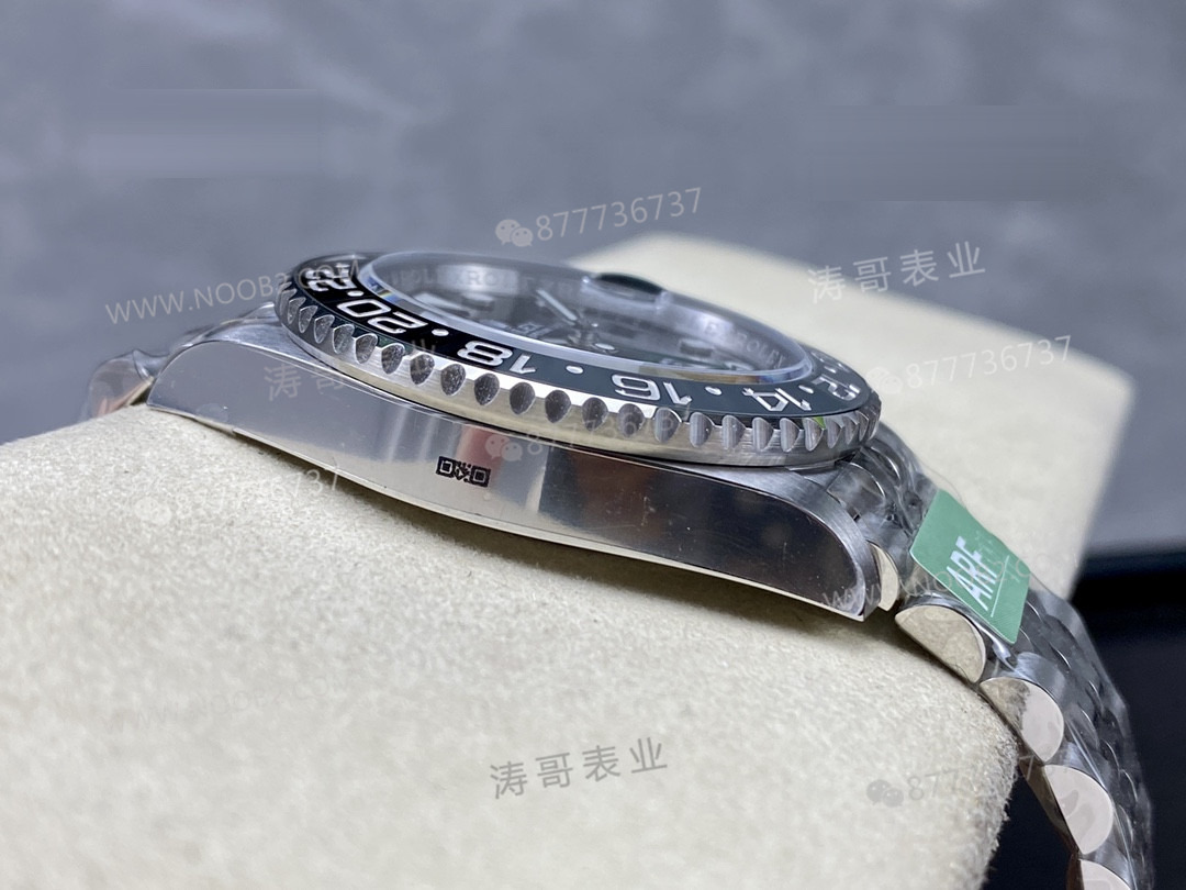 ARF Factory Rolex GMT-Master II 126710 yeşil akrepli, siyah-gri bezel: işçilik nasıl? — 6. fotoğraf