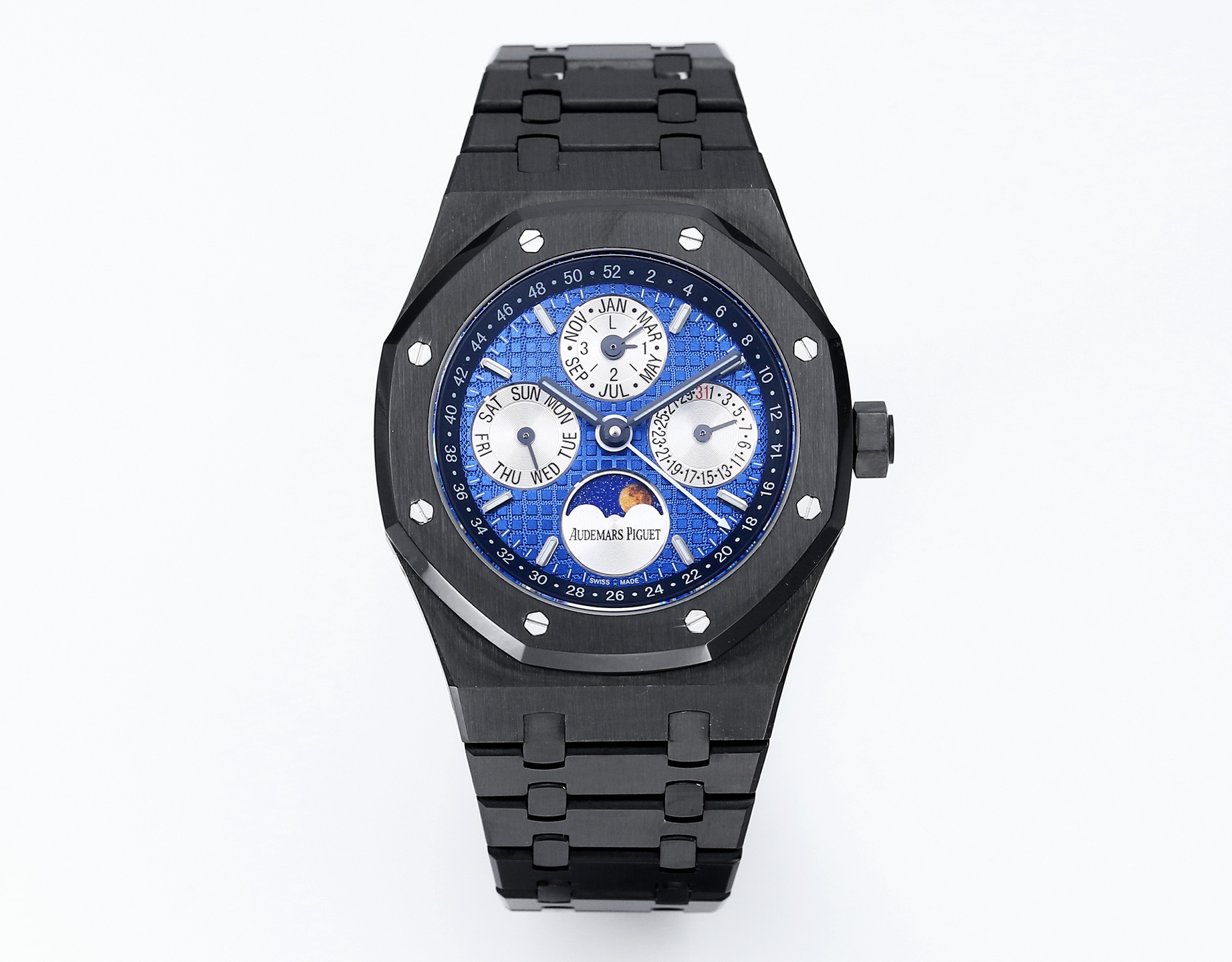 Audemars Piguet replikada yeni bir zirve: BBS Factory 2025 iddialı sunumuyla karşınızda — Royal Oak Perpetual Calendar V2 yükseltilmiş sürüm, replikanın zirvesini yeniden tanımlıyor! — 3. fotoğraf