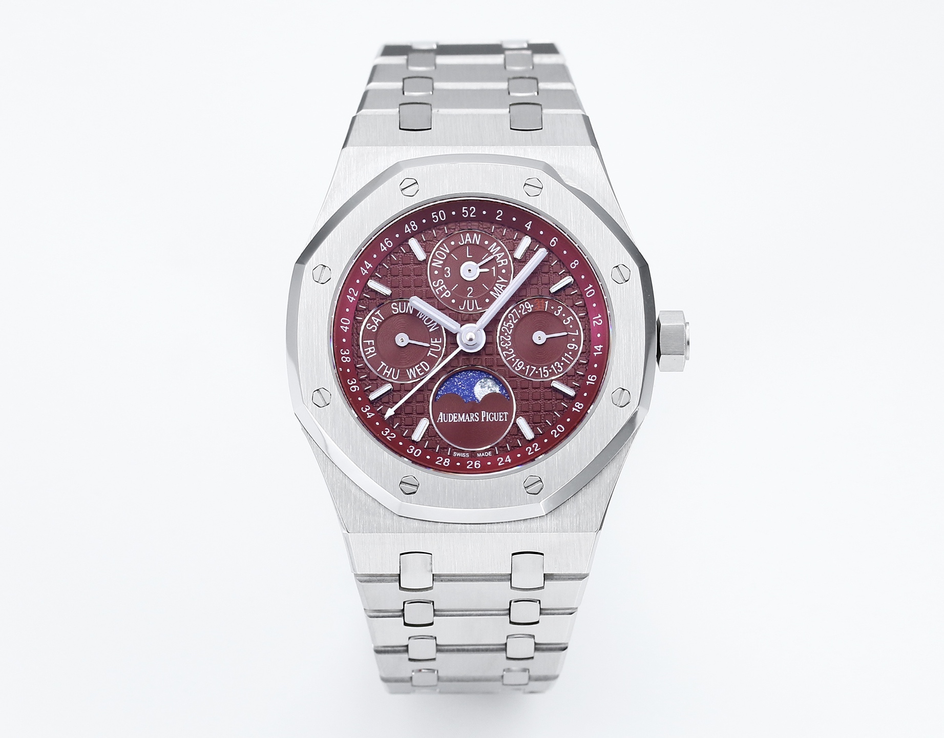 Audemars Piguet replikada yeni bir zirve: BBS Factory 2025 iddialı sunumuyla karşınızda — Royal Oak Perpetual Calendar V2 yükseltilmiş sürüm, replikanın zirvesini yeniden tanımlıyor! — 22. fotoğraf