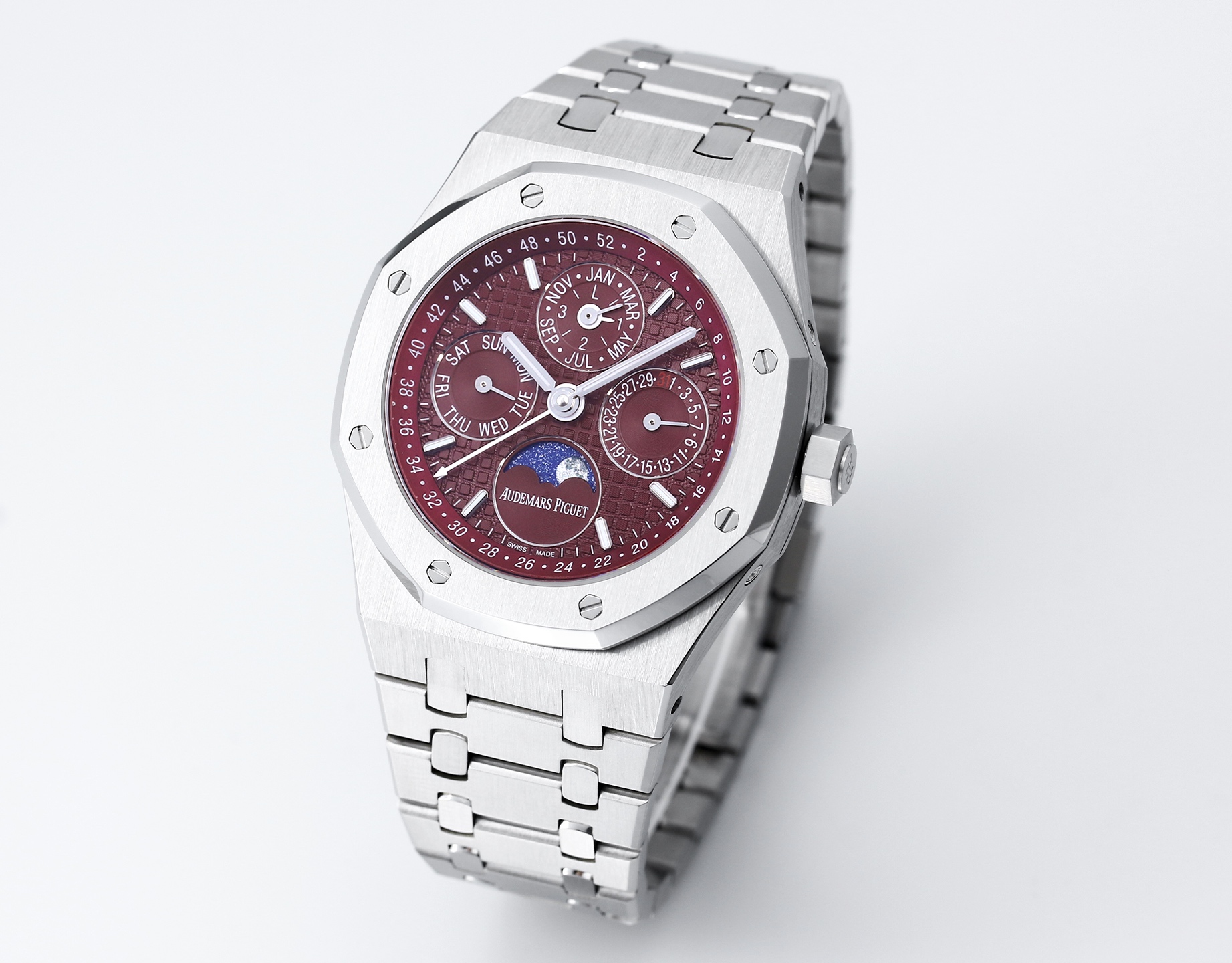 Audemars Piguet replikada yeni bir zirve: BBS Factory 2025 iddialı sunumuyla karşınızda — Royal Oak Perpetual Calendar V2 yükseltilmiş sürüm, replikanın zirvesini yeniden tanımlıyor! — 24. fotoğraf