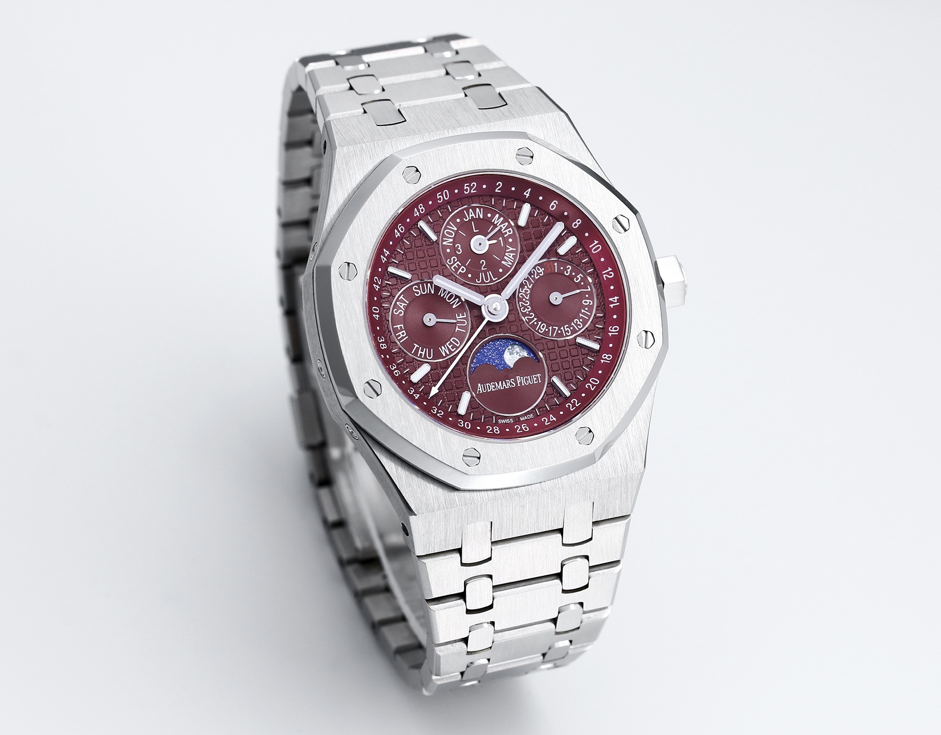 Audemars Piguet replikada yeni bir zirve: BBS Factory 2025 iddialı sunumuyla karşınızda — Royal Oak Perpetual Calendar V2 yükseltilmiş sürüm, replikanın zirvesini yeniden tanımlıyor! — 25. fotoğraf