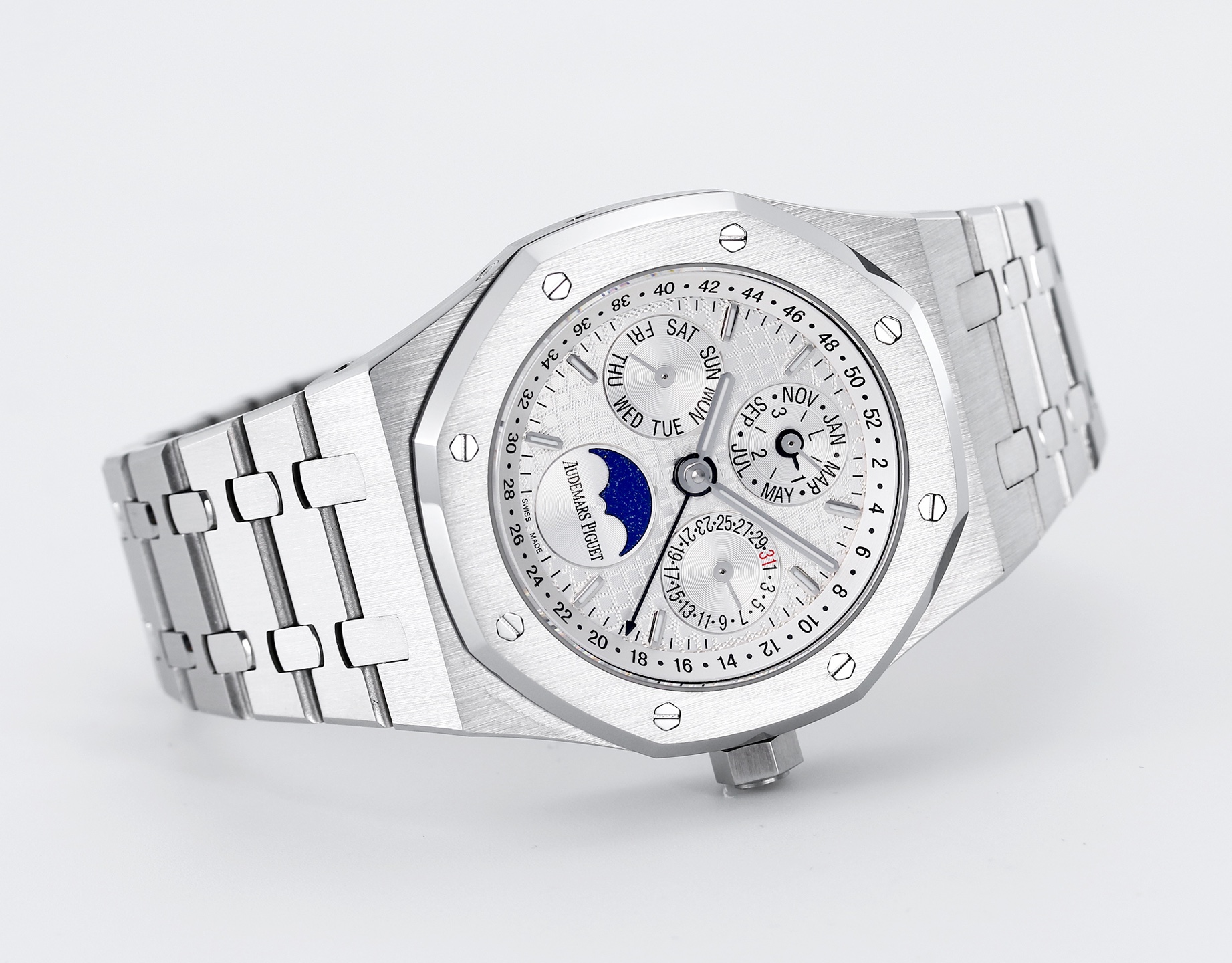 Audemars Piguet replikada yeni bir zirve: BBS Factory 2025 iddialı sunumuyla karşınızda — Royal Oak Perpetual Calendar V2 yükseltilmiş sürüm, replikanın zirvesini yeniden tanımlıyor! — 39. fotoğraf