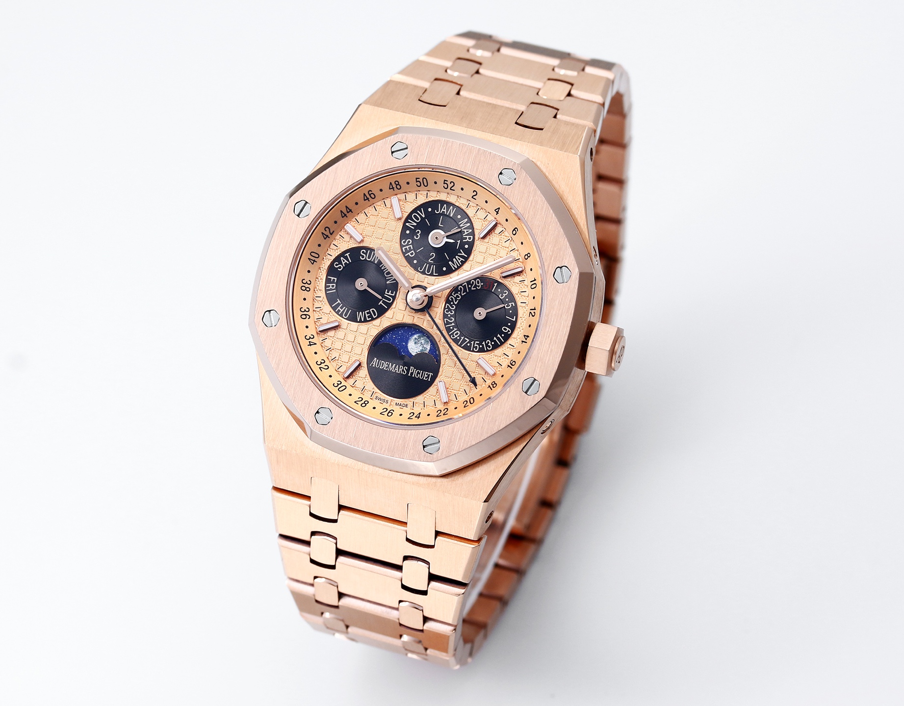 Audemars Piguet replikada yeni bir zirve: BBS Factory 2025 iddialı sunumuyla karşınızda — Royal Oak Perpetual Calendar V2 yükseltilmiş sürüm, replikanın zirvesini yeniden tanımlıyor! — 53. fotoğraf