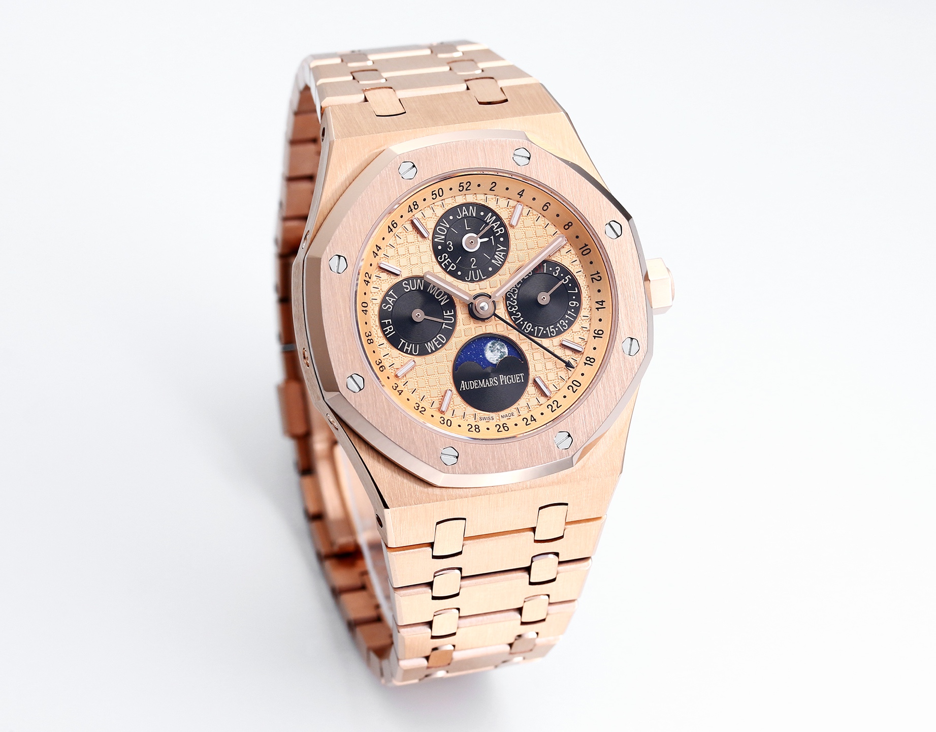 Audemars Piguet replikada yeni bir zirve: BBS Factory 2025 iddialı sunumuyla karşınızda — Royal Oak Perpetual Calendar V2 yükseltilmiş sürüm, replikanın zirvesini yeniden tanımlıyor! — 55. fotoğraf