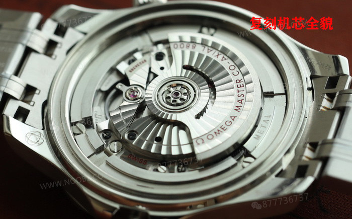 Ayrıntılı inceleme: VS Factory Omega Seamaster 300 replika 8800 mekanizması, çift T darbe emici ve orijinalden farkları — 21. fotoğraf