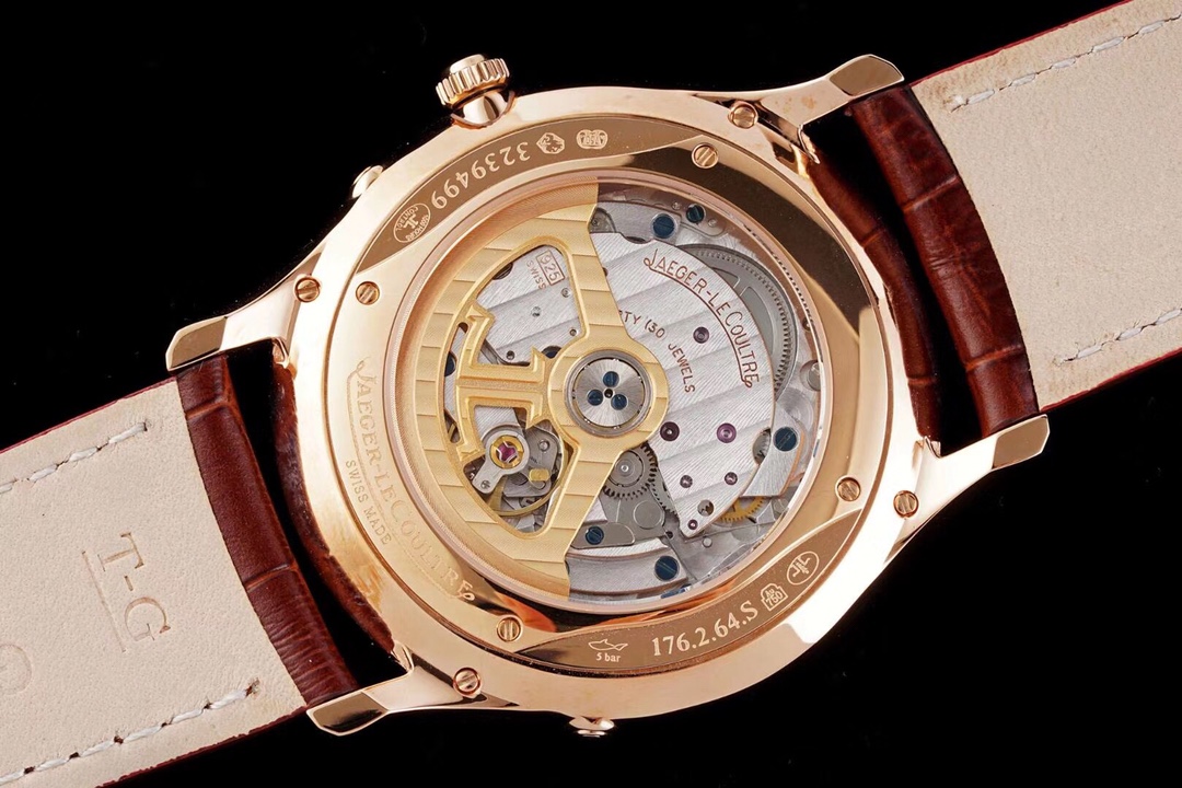 AZ Factory Jaeger-LeCoultre ay evreli Master q1362520 roze altın beyaz kadran — 8. fotoğraf