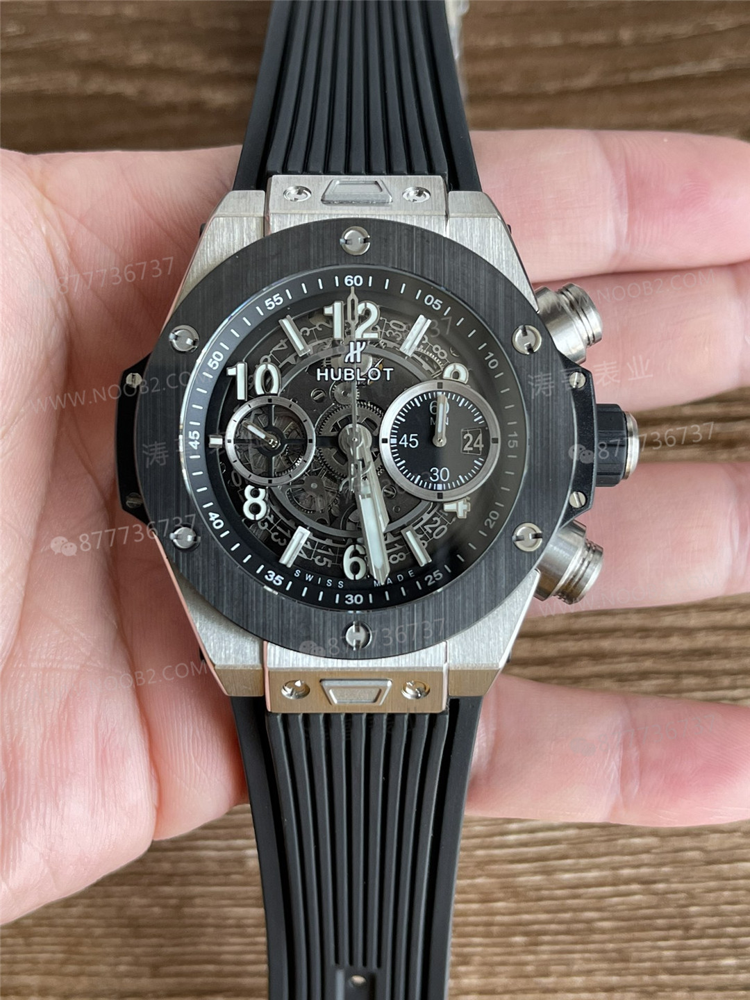 BBF Factory Hublot Big Bang 441 serisinde hangi noktalar geliştirildi? — 7. fotoğraf